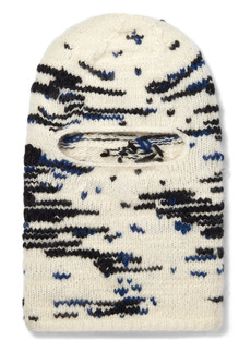 Stella McCartney Unisex Shared 3 Intarsia Wool Balaclava in Natural at Nordstrom
