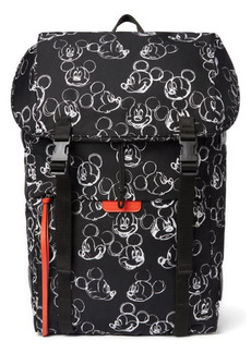 Stella McCartney x Disney Fantasia Mickey Print Backpack in 1000 Black at Nordstrom