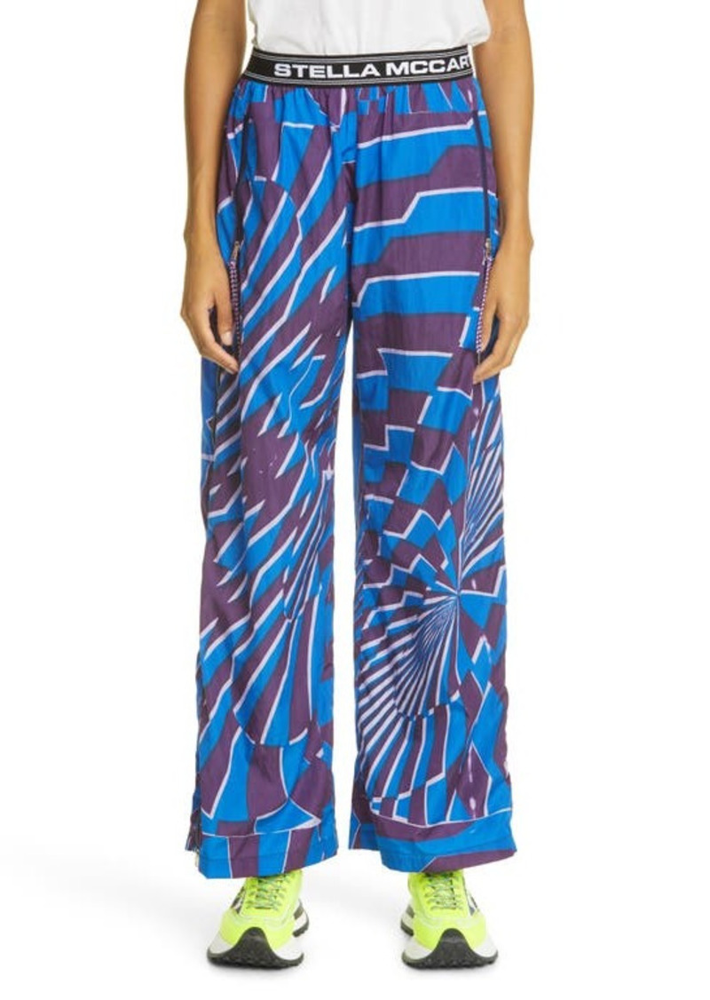 Stella McCartney x Ed Curtis Unisex Shared 3 Teo Logo Band Psychedelic Print Pants in Multicolor at Nordstrom