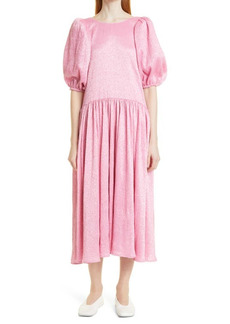 Stine Goya Amelia Sequin Puff Sleeve Dress in 1481 Dusty Pink at Nordstrom