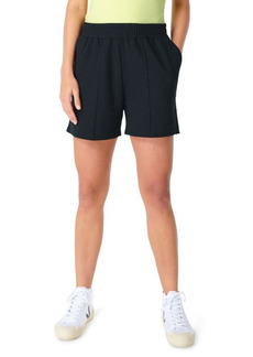 Sweaty Betty After Class Cotton Blend Shorts in Black at Nordstrom