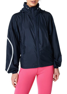 Sweaty Betty Pack Away Jacket in Navy Blue at Nordstrom