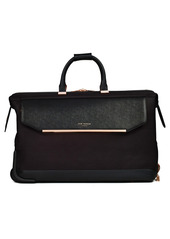 Ted Baker London Large Albany Rolling Duffle Bag in Black at Nordstrom