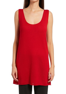 The Row Gannon Cashmere & Silk Tank Top in Red at Nordstrom