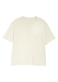 The Row Gelsona Oversize Cotton Jersey T-Shirt in Dove White at Nordstrom