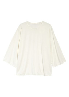 The Row Giner Silk Blouse in Ivory at Nordstrom
