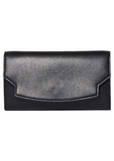 The Row Lady Leather Wallet in Black at Nordstrom