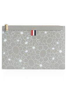 Thom Browne Small Leather Document Holder in Light Pink at Nordstrom