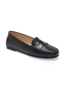 Tod's City Gommino Driving Loafer in Nero at Nordstrom