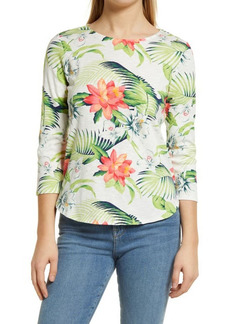 Tommy Bahama Ashby Isles Grande Grove Print Cotton T-Shirt in Coconut at Nordstrom
