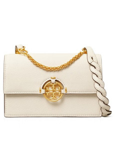 Tory Burch Miller Mini Leather Crossbody Bag in New Ivory at Nordstrom