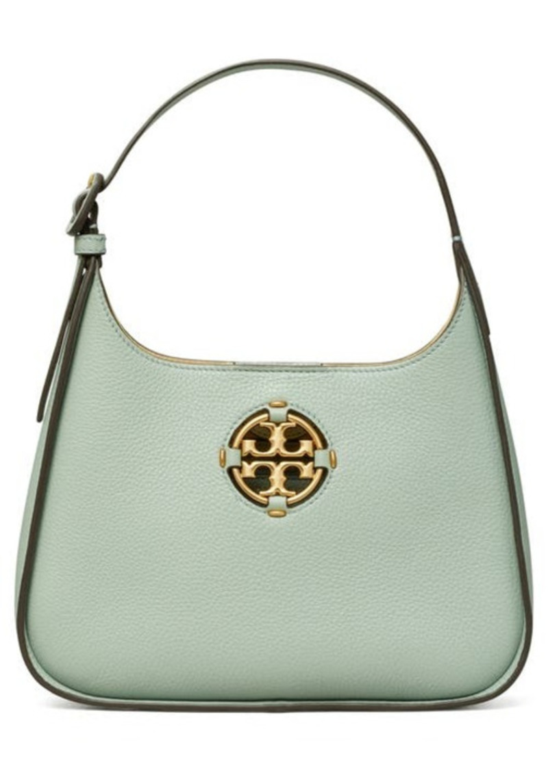 Tory Burch Miller Small Leather Crossbody Bag in Blue Celadon at Nordstrom