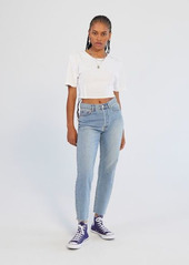 Urban Outfitters Exclusives BDG High-Waisted Slim Straight Jean - Light Wash