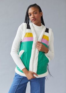 Urban Outfitters Exclusives BDG Nylon Sherpa Vest