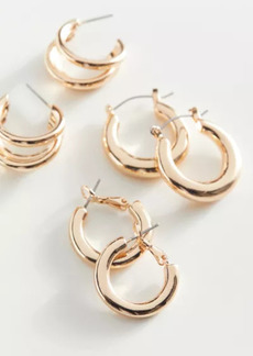 Urban Outfitters Exclusives Everyday Mini Hoop Earring Set