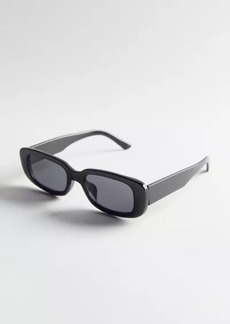 Urban Outfitters Exclusives Sabrina Rectangle Sunglasses