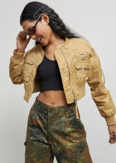 Urban Outfitters Exclusives UO Tara Utility Bomber Jacket