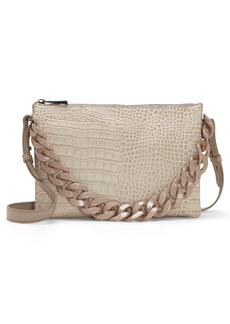Vince Camuto Adyna Leather Crossbody Bag in Ash Taupe at Nordstrom
