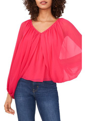 Vince Camuto Balloon Sleeve Blouse in Pink at Nordstrom