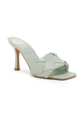 Vince Camuto Brelanie Braided Strap Sandal in Lotus Green at Nordstrom