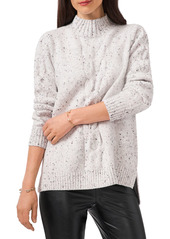 VINCE CAMUTO Cable Knit Turtleneck Sweater