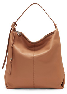 Vince Camuto Corin Leather Hobo in Caramel Crispp at Nordstrom