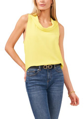 Vince Camuto Cowl Neck Sleeveless Blouse in Pink Horizon at Nordstrom