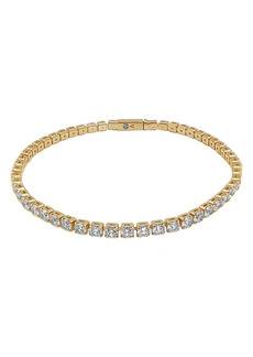 Vince Camuto Cubic Zirconia Tennis Bracelet in Gold/Crystal at Nordstrom