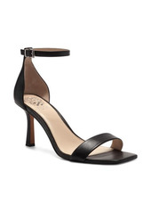 Vince Camuto Enella Ankle Strap Sandal in Pewter at Nordstrom