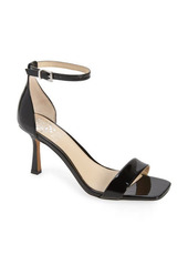 Vince Camuto Enella Ankle Strap Sandal in Pewter at Nordstrom