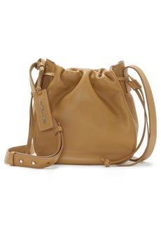 Vince Camuto Fabia Leather Bucket Bag in Desert at Nordstrom