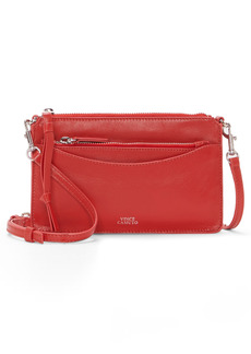Vince Camuto Greer Leather Crossbody Bag in Cherry Berry at Nordstrom