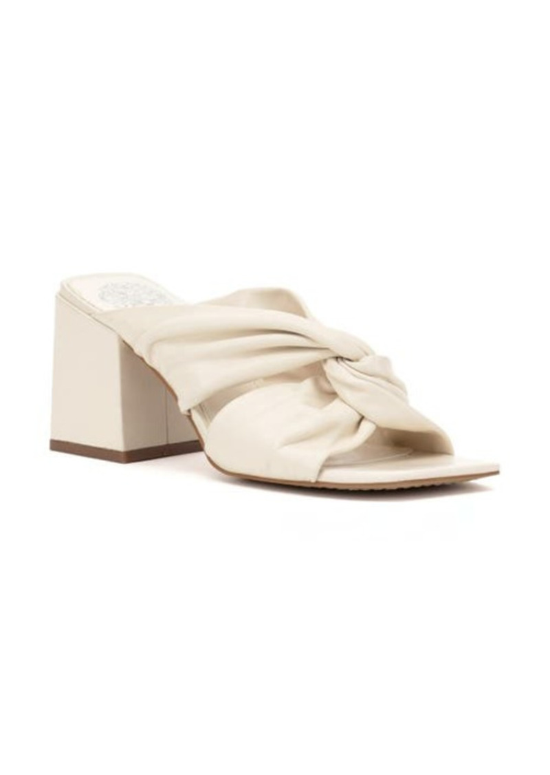 Vince Camuto Jenabie Sandal in Creamy White Smooth Baby Sheep at Nordstrom
