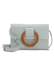 Vince Camuto Marah Small Leather Crossbody Bag in Cool Mint at Nordstrom