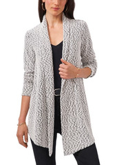 Vince Camuto Open Front Long Cardigan in New Ivory at Nordstrom