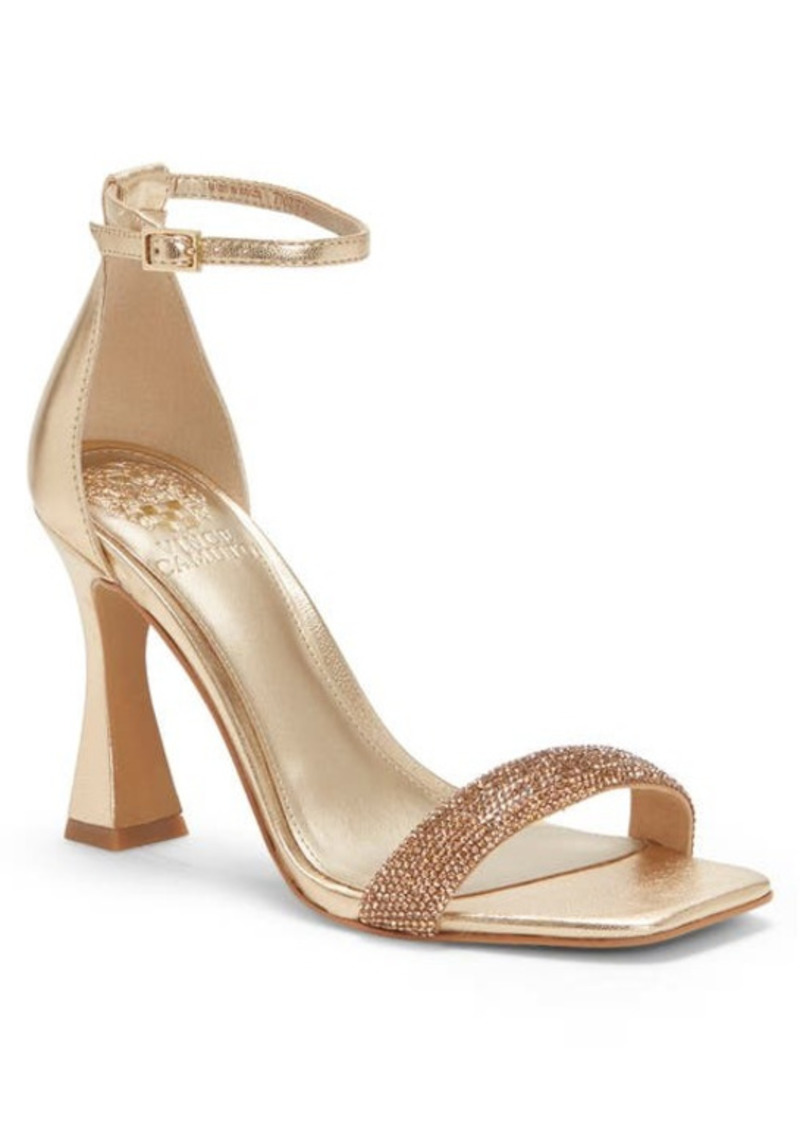 Vince Camuto Relasha Ankle Strap Sandal in Egyptian Gold at Nordstrom