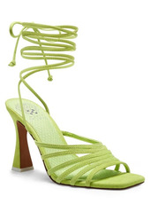 Vince Camuto Roselian Ankle Tie Sandal in Gold Mtlmnt at Nordstrom