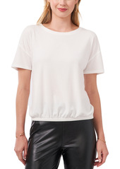 Vince Camuto Solid Ribbed Knit Top