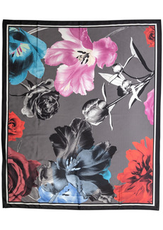Vince Camuto Women's Photo Floral Print Scarf