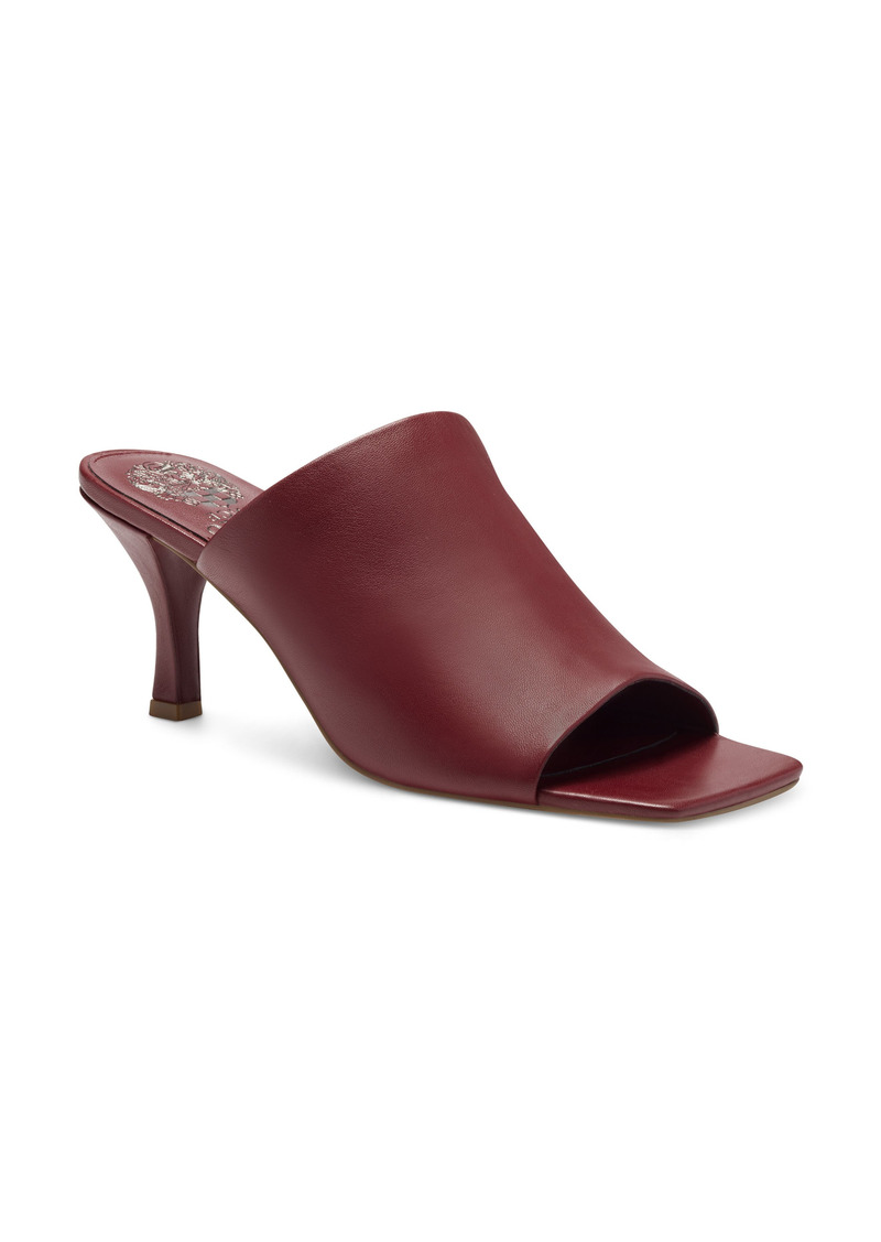 Vince Camuto Arlinala Square Toe Sandal in New Burgundy at Nordstrom