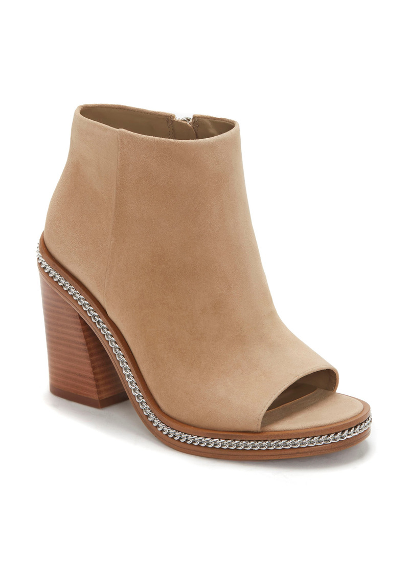 Vince Camuto Bitnny Open Toe Bootie in Tortilla at Nordstrom