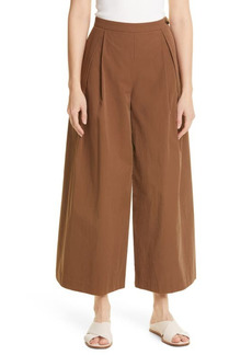 Vince Pleated Cotton Culottes in Cottonwood at Nordstrom