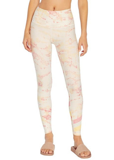 Wildfox Sunny High Waist 7/8 Leggings in Sunny Tie Dye Print at Nordstrom