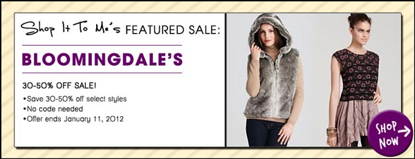 Bloomingdale's Women's Sale