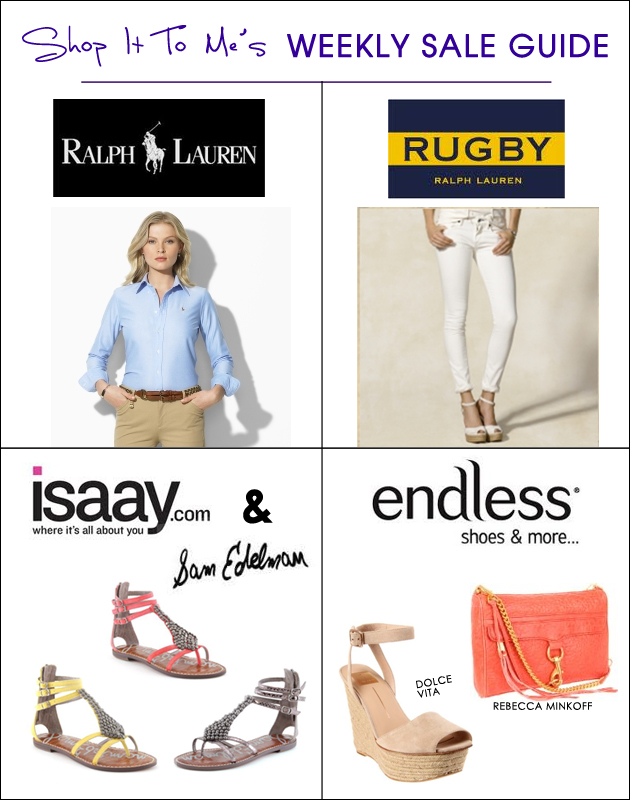 Weekly Sale Guide: Private Rugby & Ralph Lauren Sales, Endless.com and more!