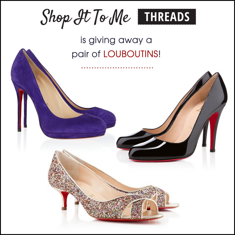Win Louboutins, On Us -- Just By Tweeting! (Closed)