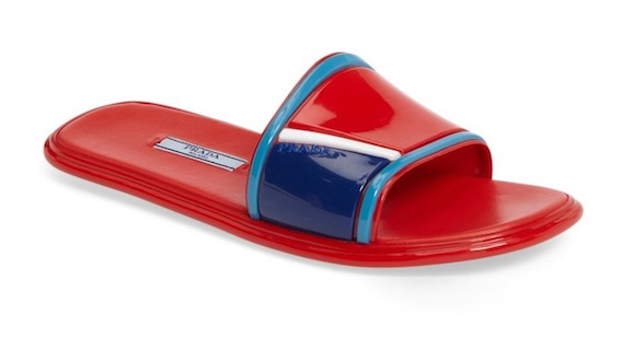 prada slide sandal