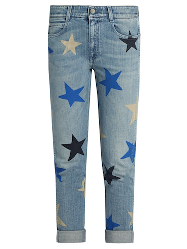 Stella McCartney star print skinny jeans