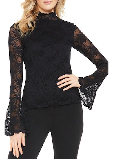 Vince Camuto Bell Sleeve Lace Top