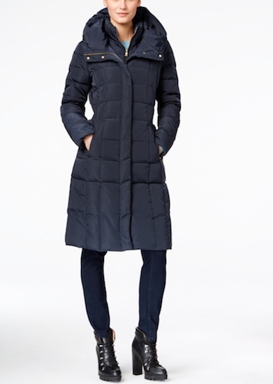 Cole Haan Layered Puffered Coat